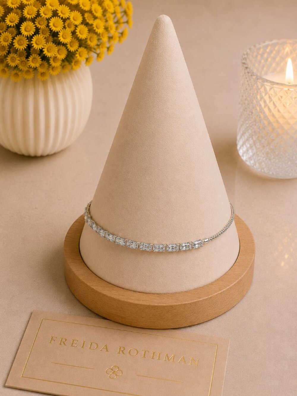 Freida Rothman Sterling Silver Aquamarine Bolo Bracelet $199 MSRP